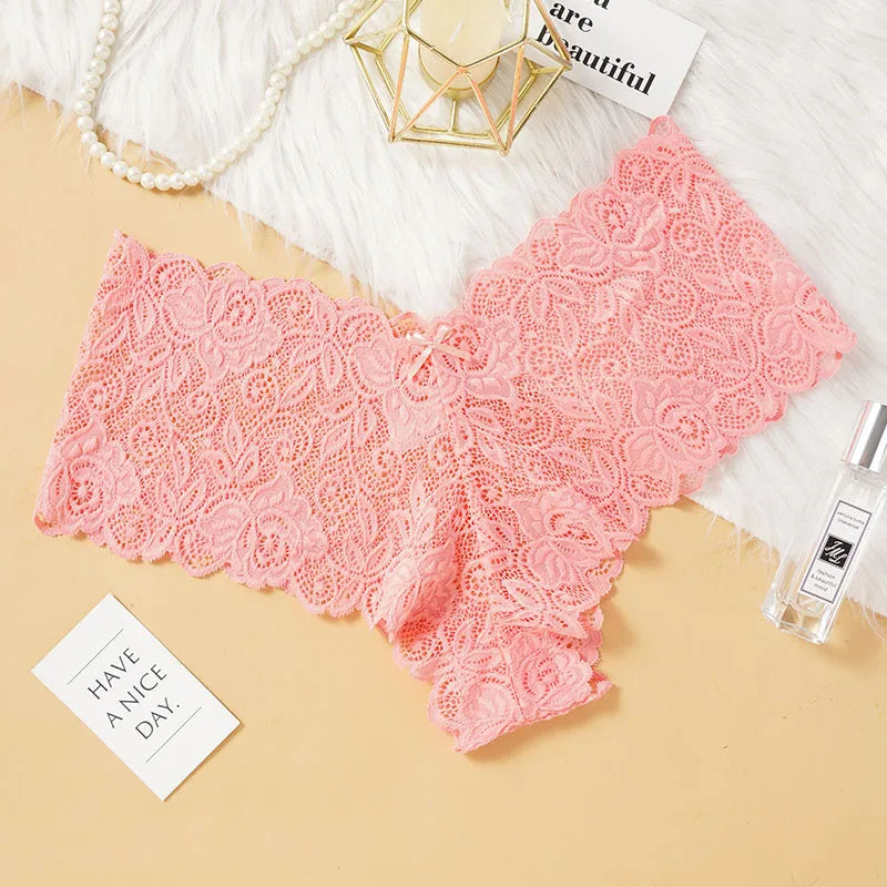 Women Lace Underwear Sexy Floral Panties S-L Girls Low-Rise Underwear Ladies Comfortable Underpants Female Lingerie