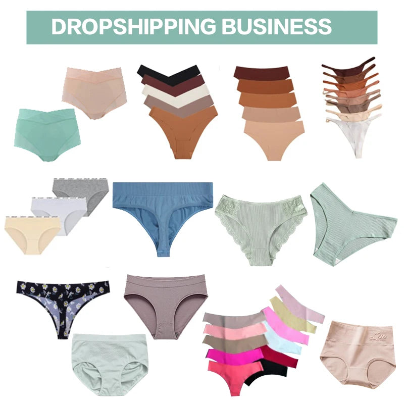 Wholesale Ladies Sexy Traceless Ropa Interior Mujer Underwear Sous Vetements Femme Lace Seamless Panties Underwear Women