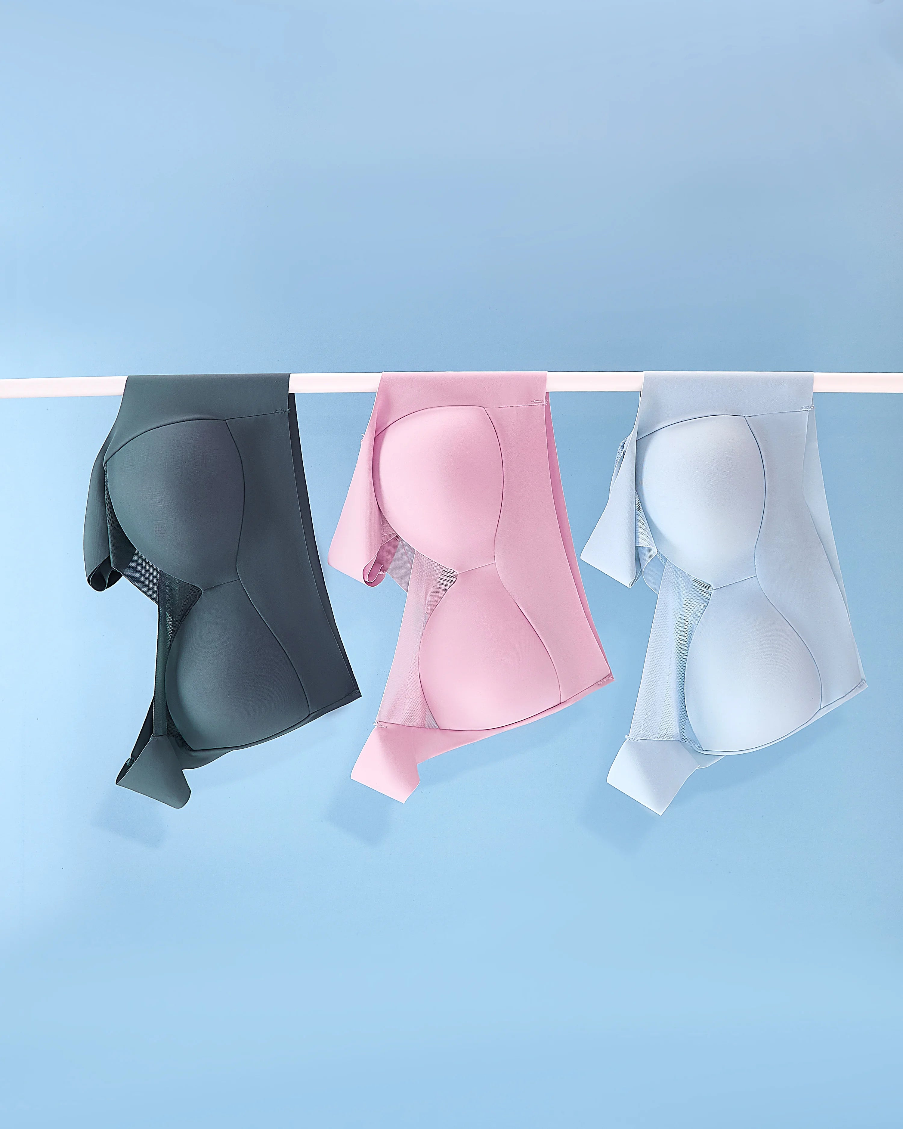 High Quality Traceless Sports Shock-absorbing Anti Sagging Plus Size Ladies Breathable Lace Wireless Push up Seamless Bralette